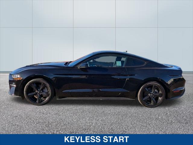 used 2021 Ford Mustang car, priced at $25,495