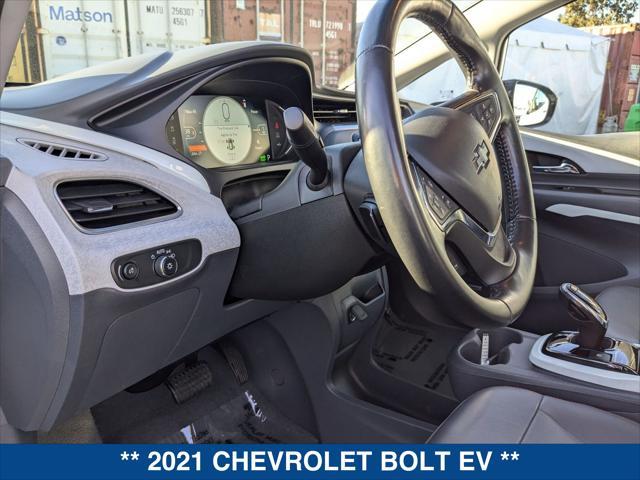 used 2021 Chevrolet Bolt EV car, priced at $22,000