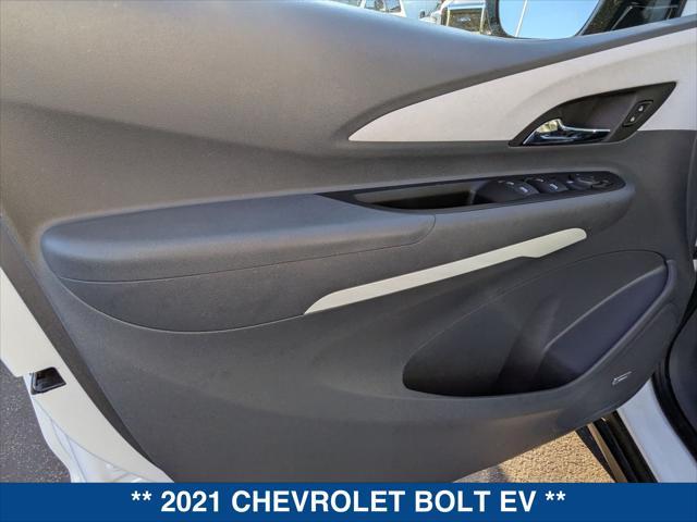 used 2021 Chevrolet Bolt EV car, priced at $22,000