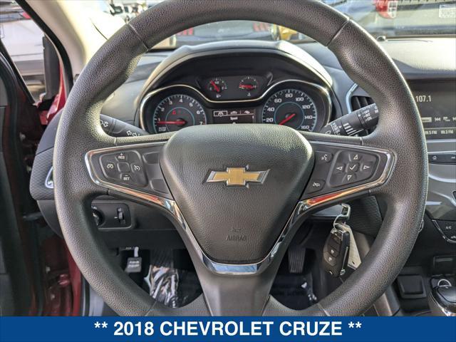 used 2018 Chevrolet Cruze car, priced at $9,595