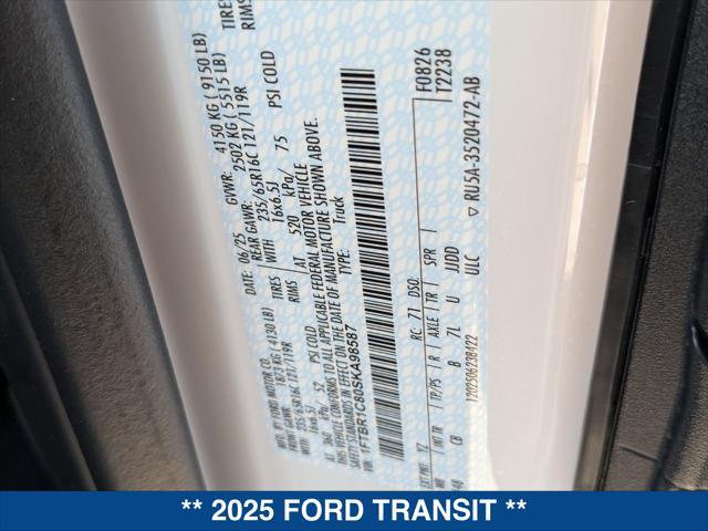new 2025 Ford Transit-250 car, priced at $55,505
