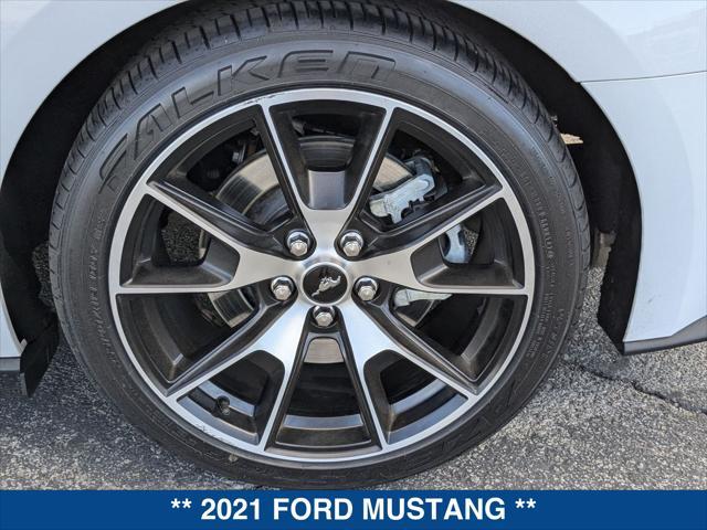 used 2021 Ford Mustang car, priced at $27,585