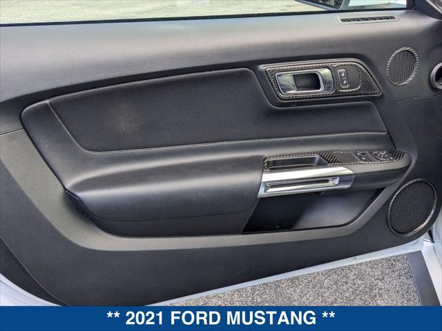 used 2021 Ford Mustang car, priced at $27,585