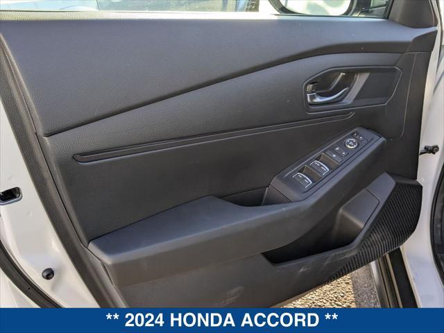 used 2024 Honda Accord car, priced at $25,285