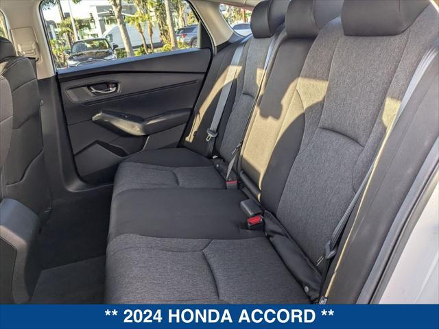 used 2024 Honda Accord car, priced at $25,285