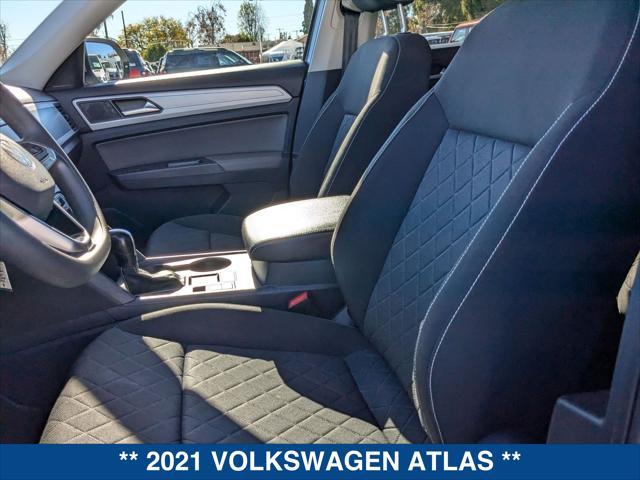 used 2021 Volkswagen Atlas car, priced at $22,000