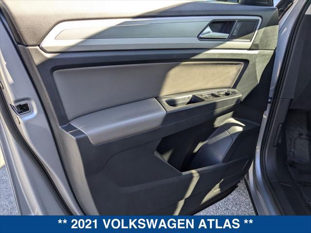 used 2021 Volkswagen Atlas car, priced at $22,000