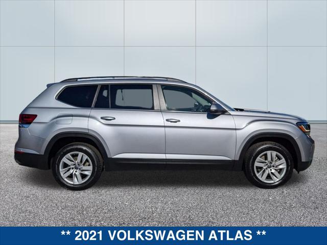 used 2021 Volkswagen Atlas car, priced at $22,000