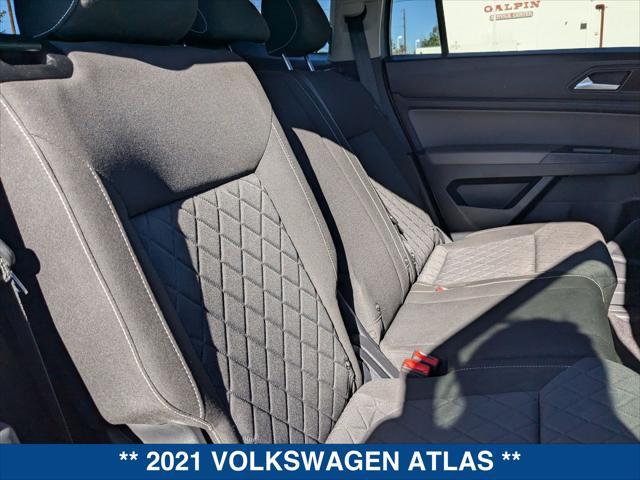 used 2021 Volkswagen Atlas car, priced at $22,000