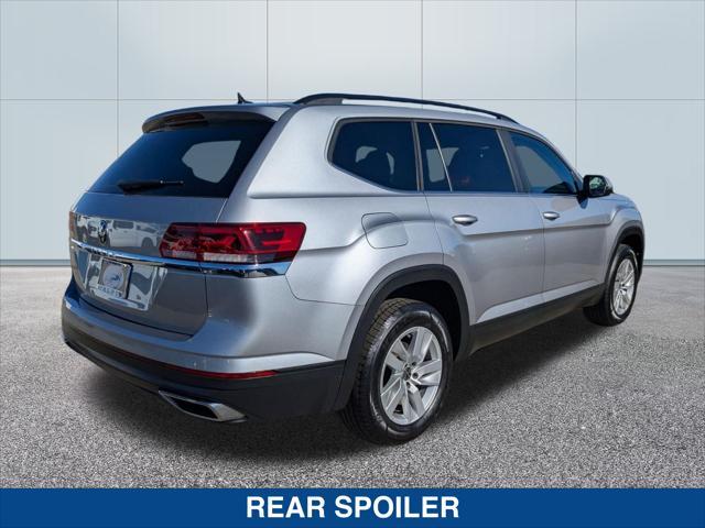 used 2021 Volkswagen Atlas car, priced at $22,000