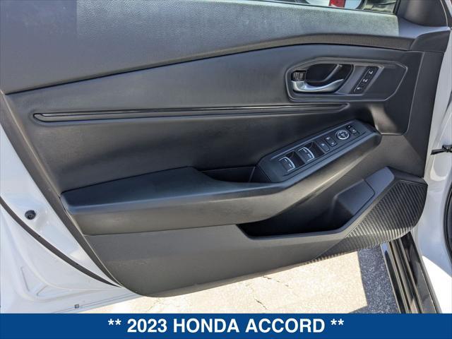 used 2023 Honda Accord Hybrid car, priced at $29,000