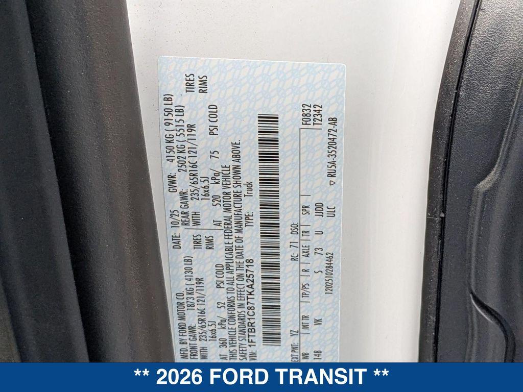 new 2026 Ford Transit-250 car, priced at $54,255