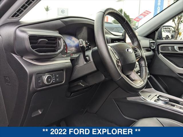 used 2022 Ford Explorer car, priced at $26,585