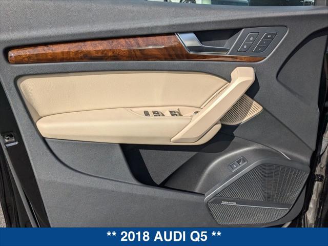 used 2018 Audi Q5 car, priced at $18,875