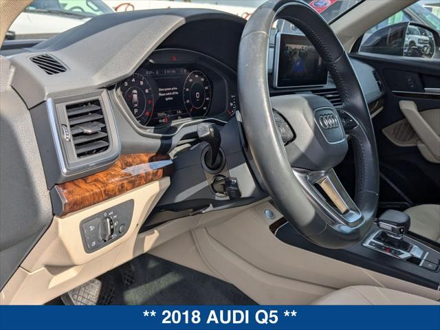 used 2018 Audi Q5 car, priced at $18,875