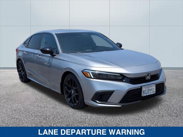 used 2022 Honda Civic car, priced at $24,275