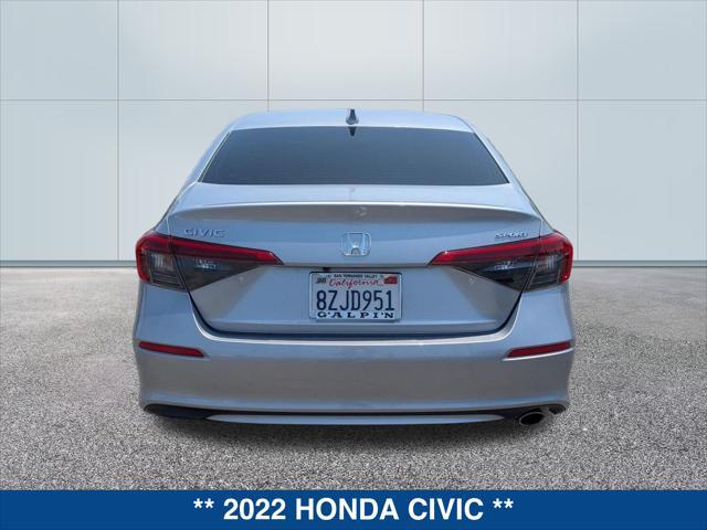 used 2022 Honda Civic car, priced at $24,275