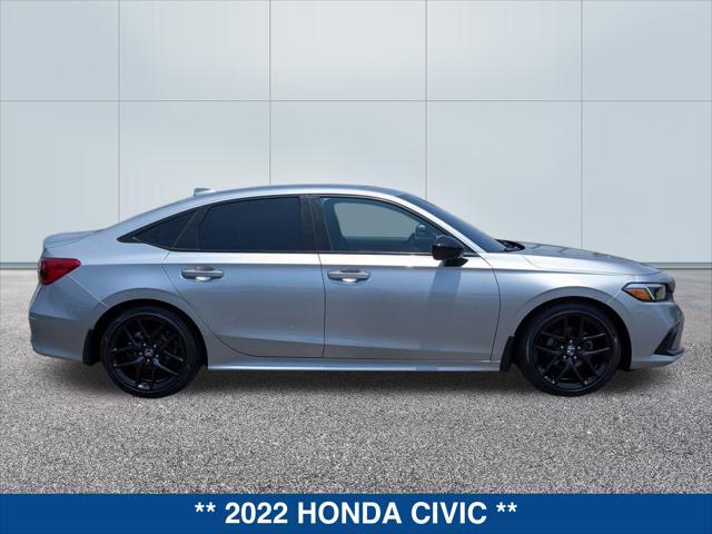 used 2022 Honda Civic car, priced at $24,275