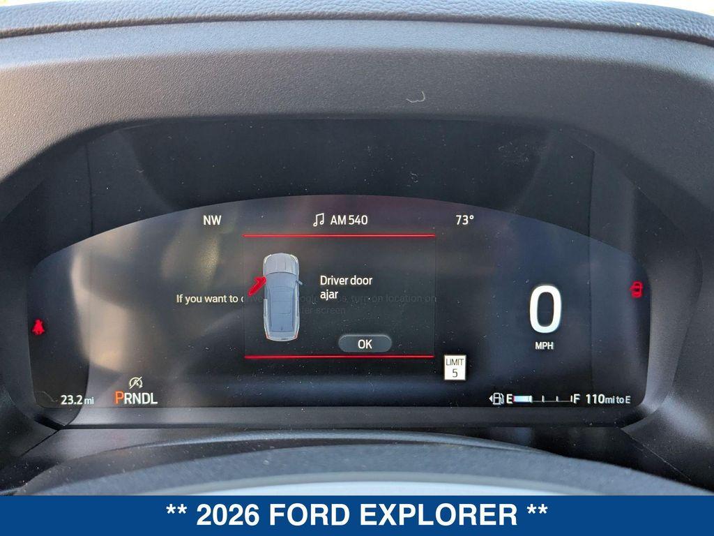 new 2026 Ford Explorer car, priced at $47,665