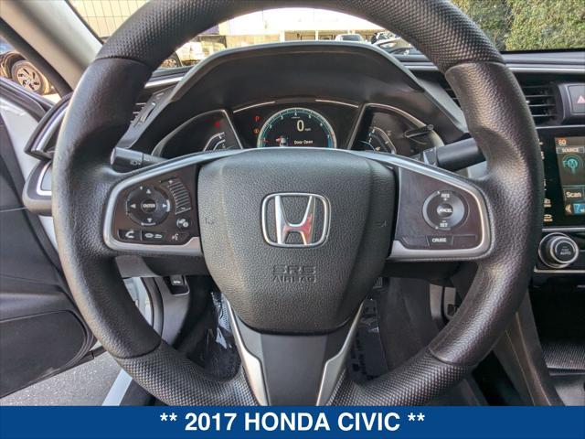 used 2017 Honda Civic car, priced at $17,775