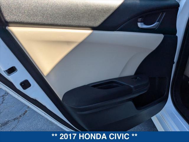 used 2017 Honda Civic car, priced at $17,775