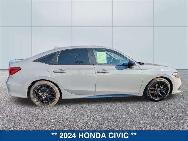 used 2024 Honda Civic car, priced at $24,755