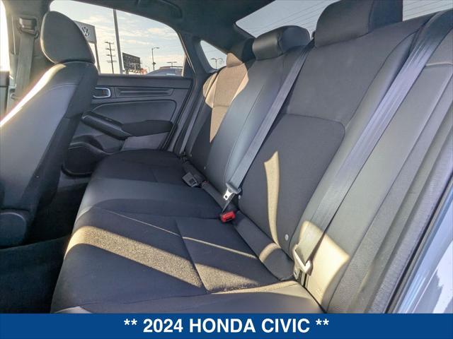 used 2024 Honda Civic car, priced at $24,755