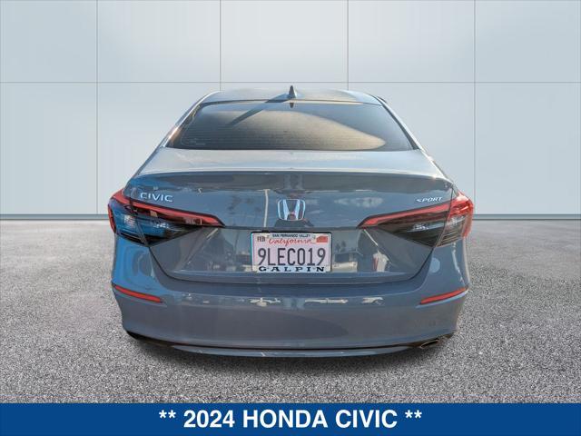 used 2024 Honda Civic car, priced at $24,755