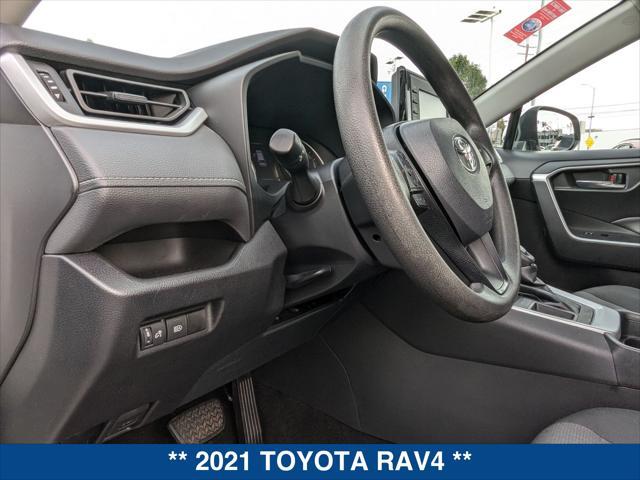 used 2021 Toyota RAV4 car, priced at $24,000