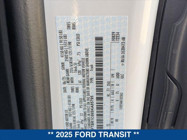 new 2025 Ford Transit-250 car, priced at $54,685