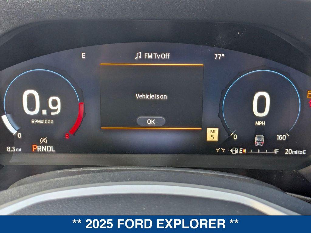 new 2025 Ford Explorer car, priced at $46,260
