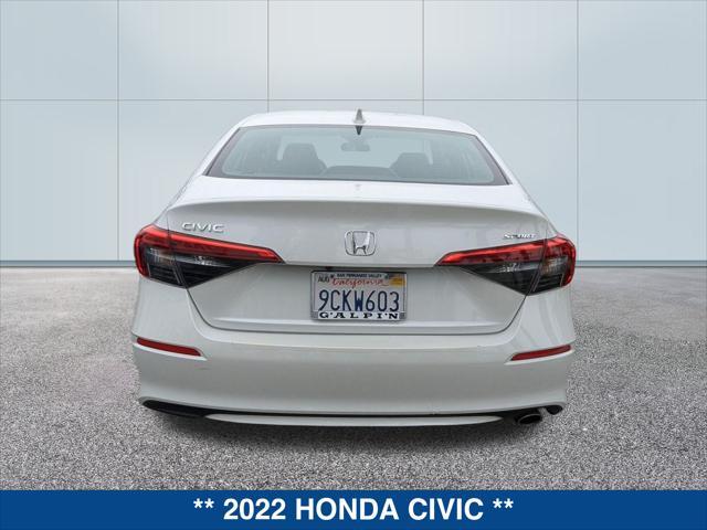 used 2022 Honda Civic car, priced at $24,275
