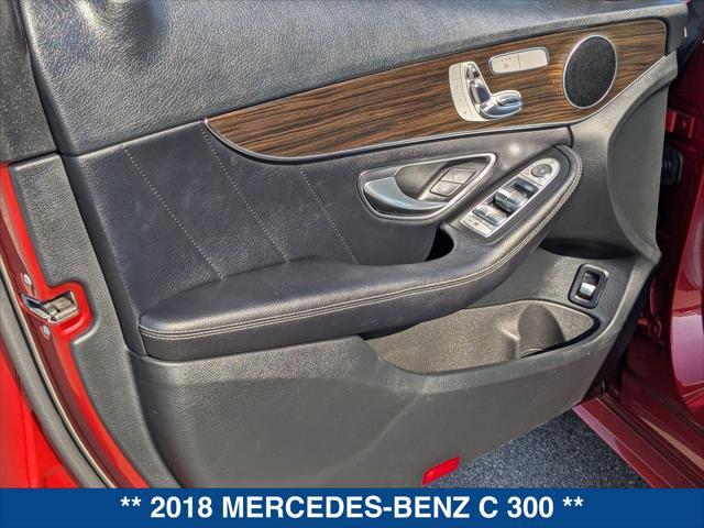 used 2018 Mercedes-Benz C-Class car, priced at $19,875