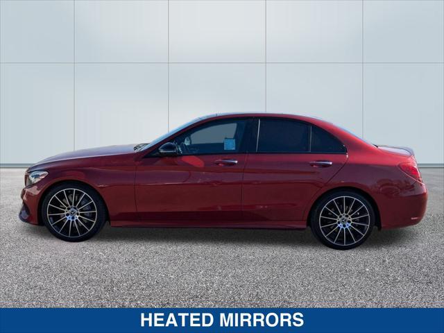 used 2018 Mercedes-Benz C-Class car, priced at $19,875