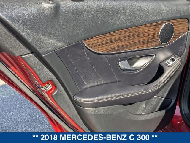 used 2018 Mercedes-Benz C-Class car, priced at $19,875