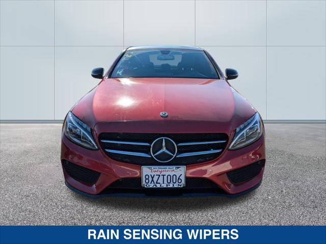 used 2018 Mercedes-Benz C-Class car, priced at $19,875