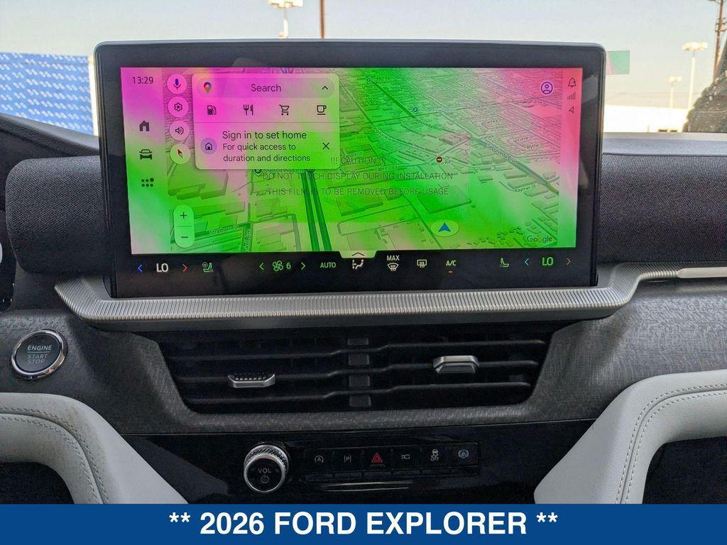 new 2026 Ford Explorer car, priced at $50,215