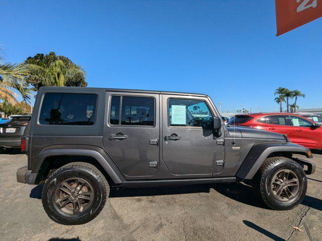 used 2017 Jeep Wrangler Unlimited car, priced at $23,000