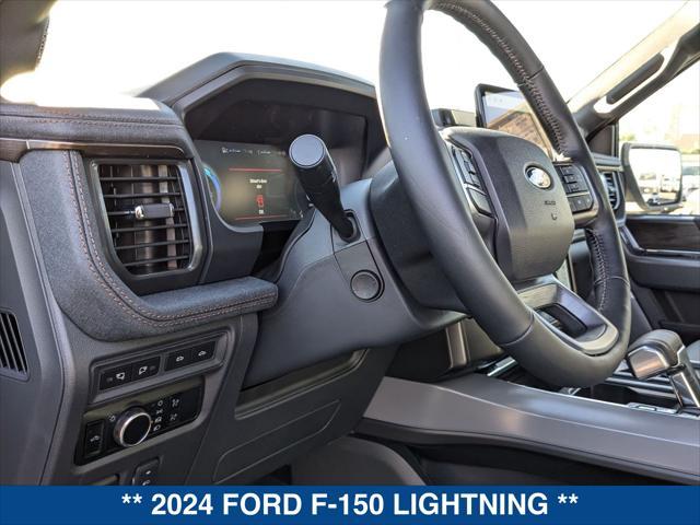 new 2024 Ford F-150 Lightning car, priced at $79,590