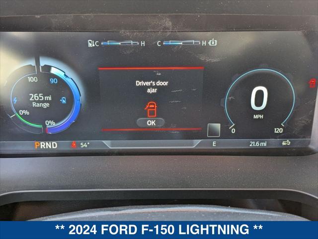 new 2024 Ford F-150 Lightning car, priced at $79,590