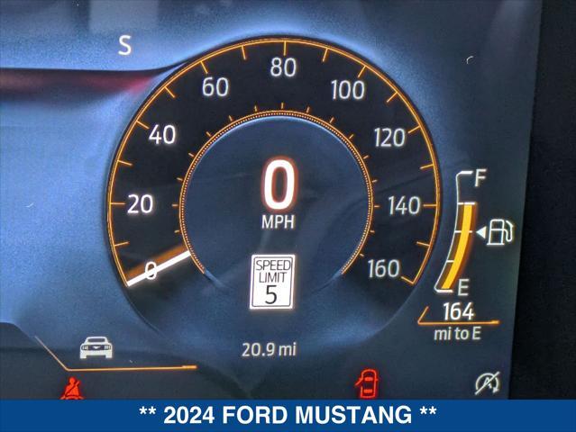 new 2024 Ford Mustang car, priced at $57,550