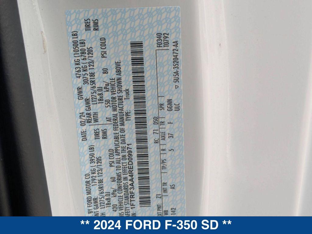 new 2024 Ford F-350 car, priced at $48,410