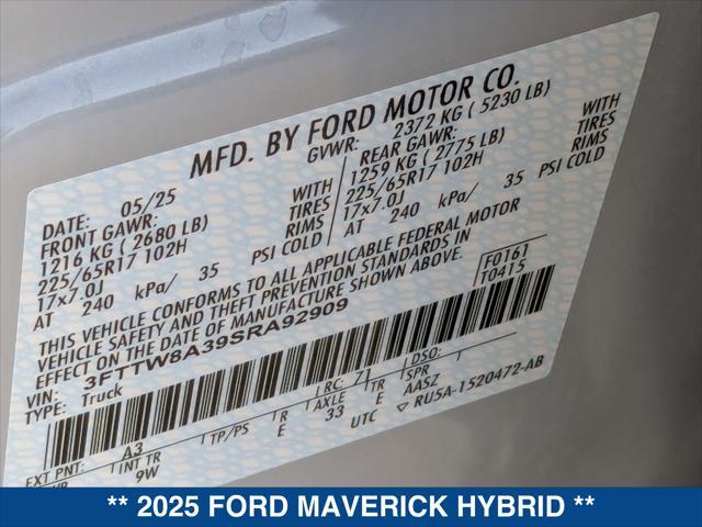 new 2025 Ford Maverick car