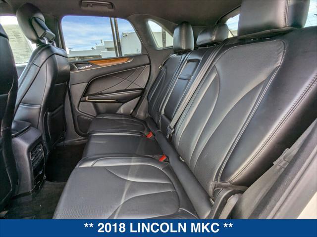 used 2018 Lincoln MKC car, priced at $17,000