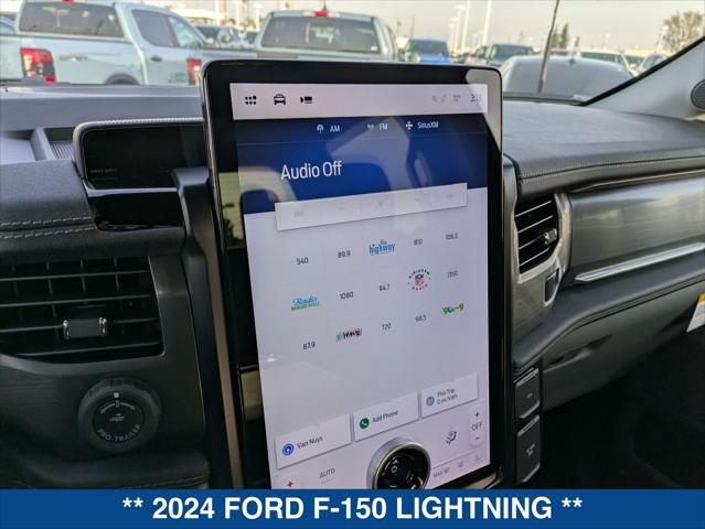 new 2024 Ford F-150 Lightning car, priced at $73,240