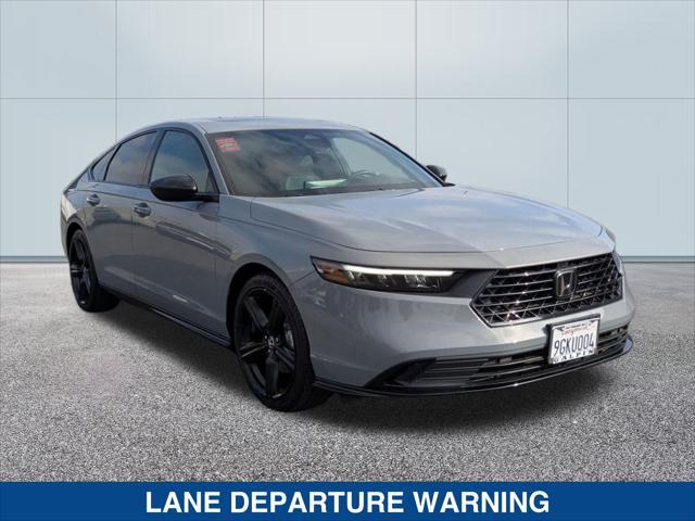 used 2023 Honda Accord Hybrid car, priced at $31,575