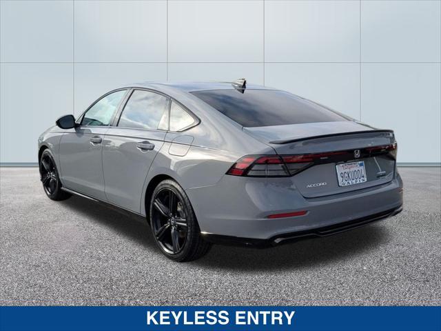 used 2023 Honda Accord Hybrid car, priced at $31,575
