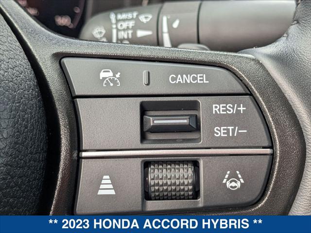 used 2023 Honda Accord Hybrid car, priced at $31,575