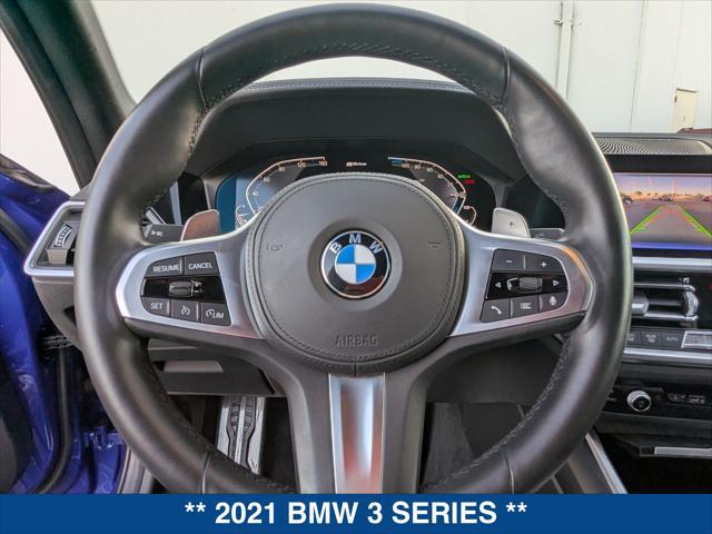 used 2021 BMW 330e car, priced at $31,000