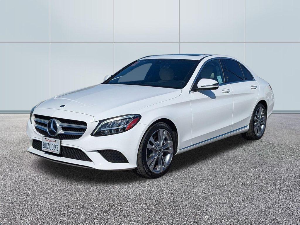 used 2020 Mercedes-Benz C-Class car, priced at $24,000